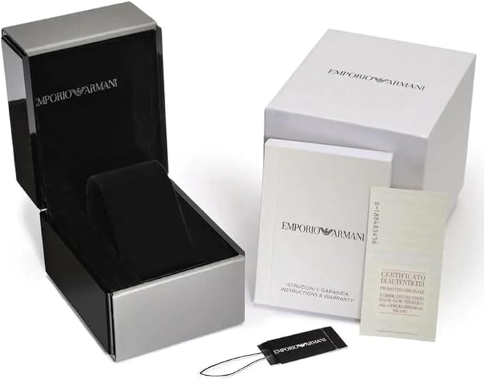 Emporio Armani Women's Two-Hand, Stainless Steel Watch, 32mm case size