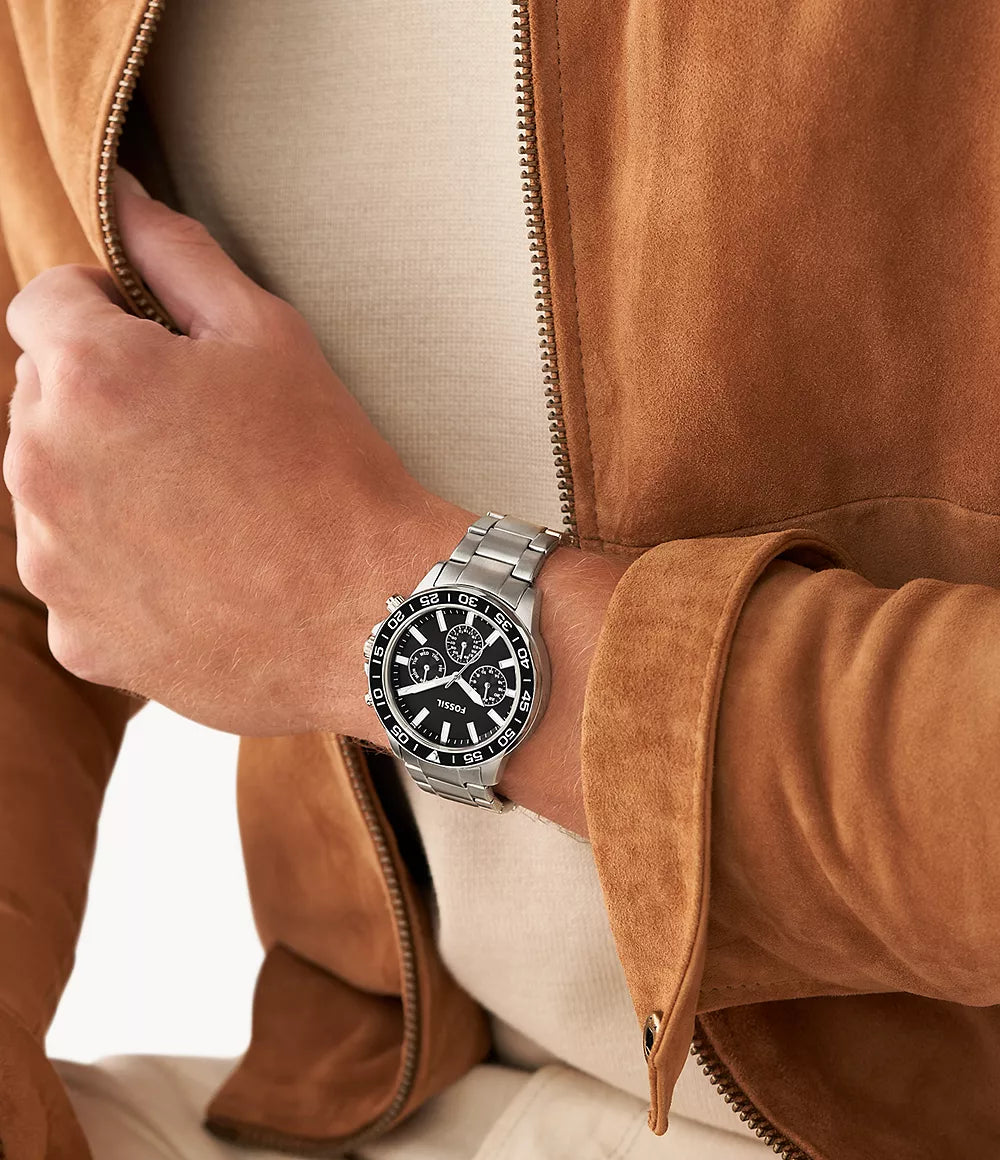 Fossil Multifunction Stainless Steel Watch