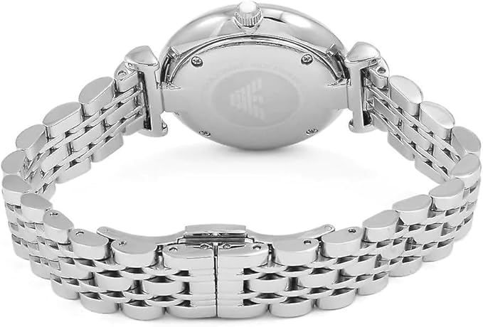 Emporio Armani Women's Two-Hand, Stainless Steel Watch, 32mm case size